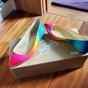 Christian Louboutin limited edition flats.